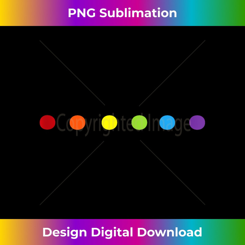 LGBTQ Rainbow Polka Dot Gay Pride Colors LGBTQ Ally design  1 - Professional Sublimation Digital Download