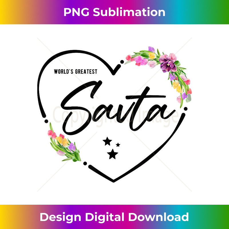 World's Greatest Savta for the Best Savta Ever 1 - Unique Sublimation PNG Download