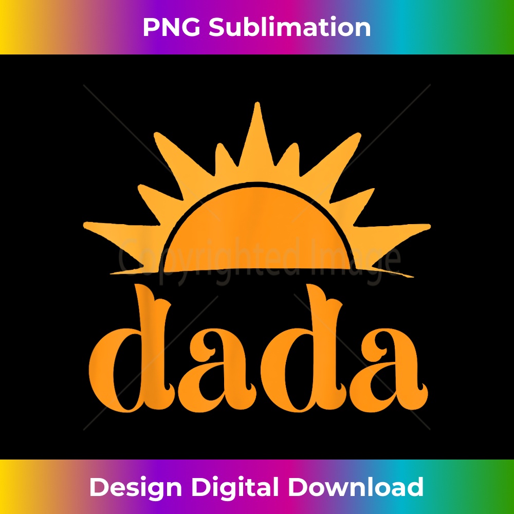 Mens Dada of The Birthday First Trip Around the Sun Birthday 1 - PNG Transparent Digital Download File for Sublimation