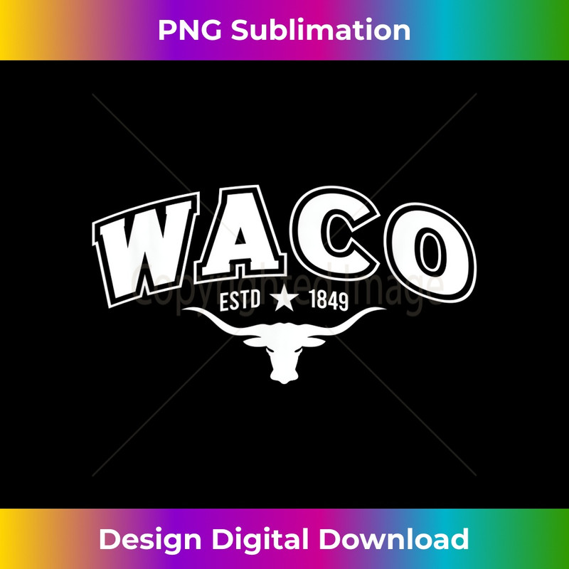 Waco 1 - Instant Sublimation Digital Download