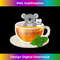 Koala-Tea (Quality) Funny Animal Beverage Pun 1 - PNG Transparent Sublimation Design