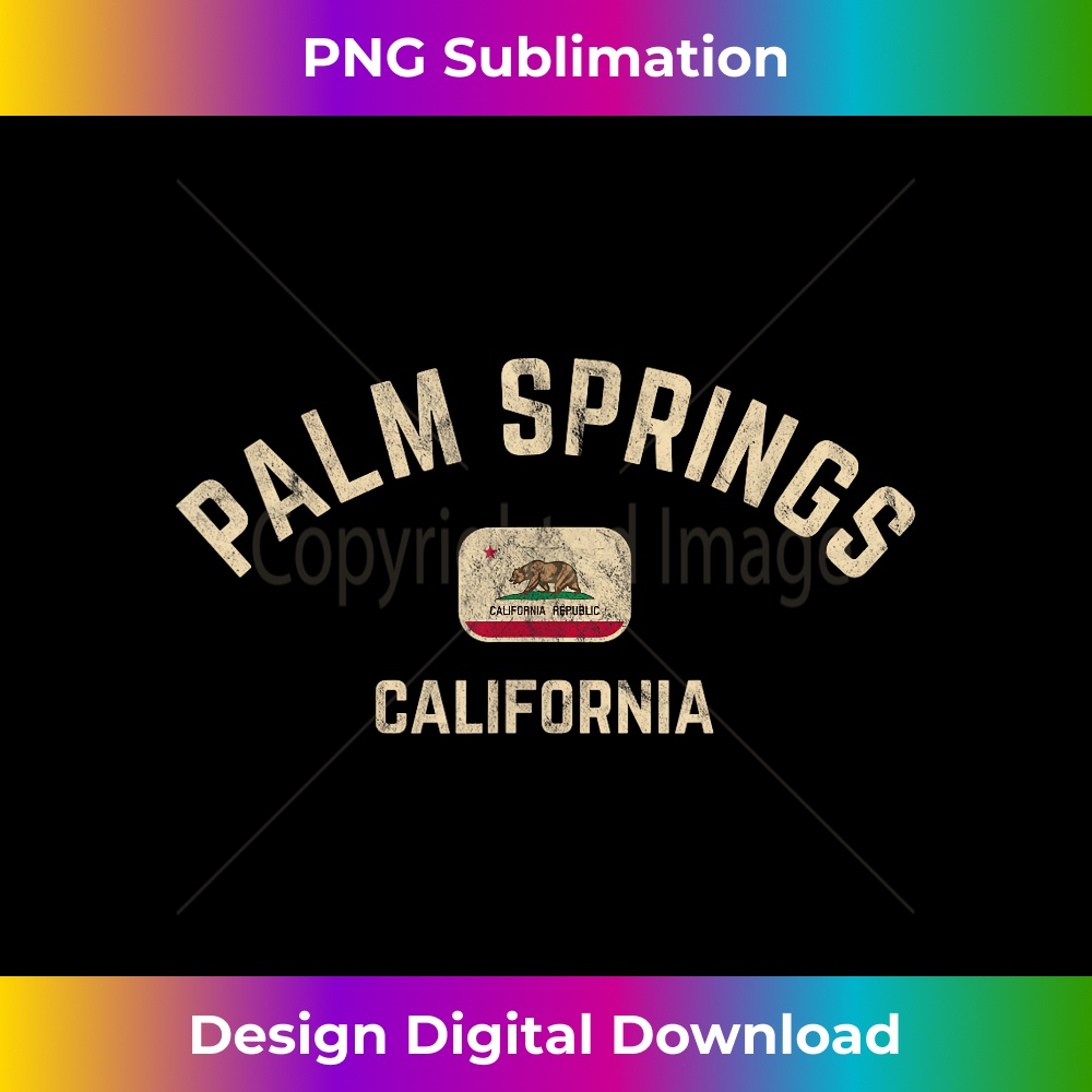 Palm Springs California 1 - Instant PNG Sublimation Download