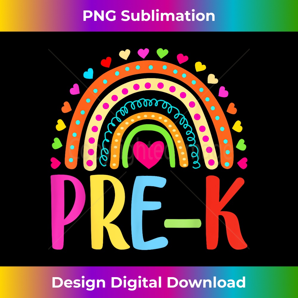 PRE-K Happy First Day Of School Preschool Back To School 1 - High-Quality PNG Sublimation Download