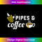 Corncob Pipe Smoker Smoking Tobacco Coffee Lover Drinker - Unique Sublimation PNG Download