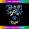 Therapy Dog Team Animal Therapy 1 - Aesthetic Sublimation Digital File