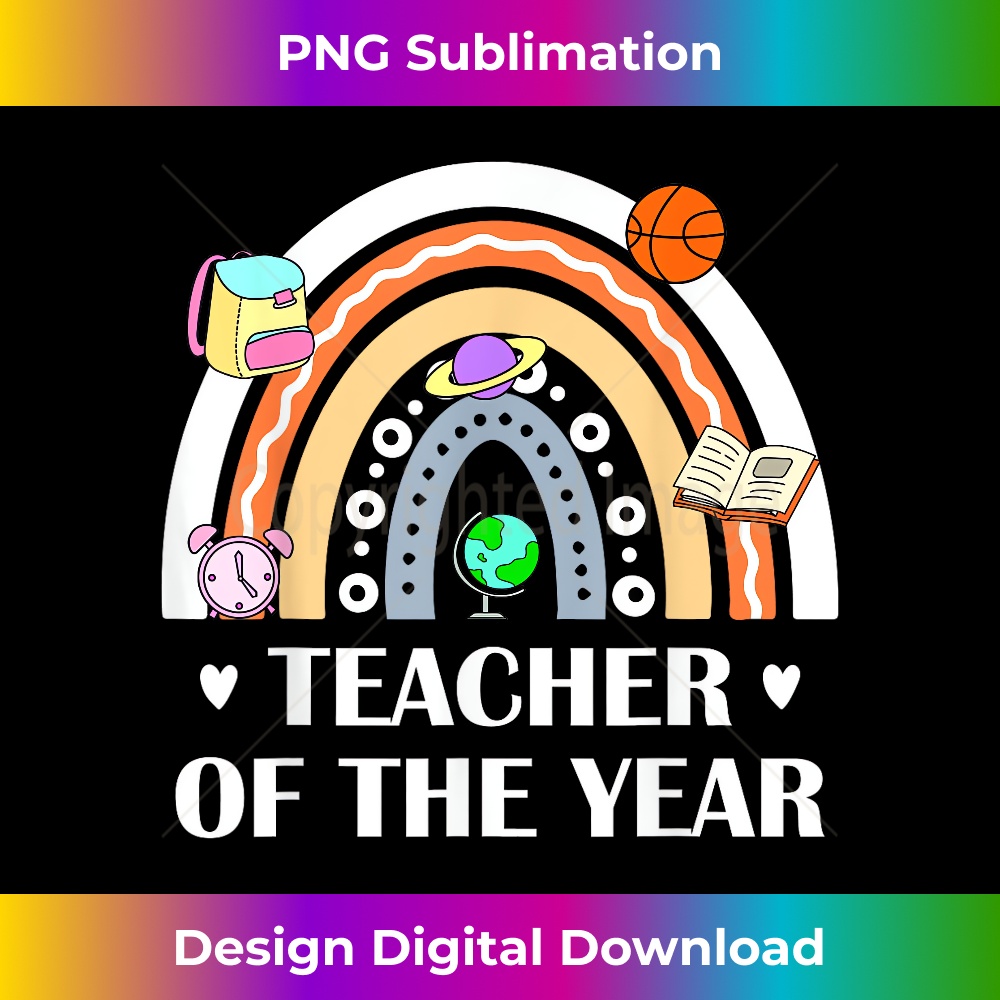 Teacher Of The Year Best Teacher Ever 1 - Stylish Sublimation Digital Download