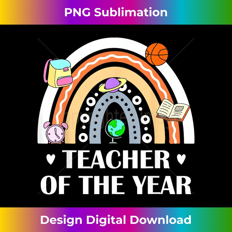 Teacher Of The Year Best Teacher Ever 1 - Stylish Sublimation Digital Download