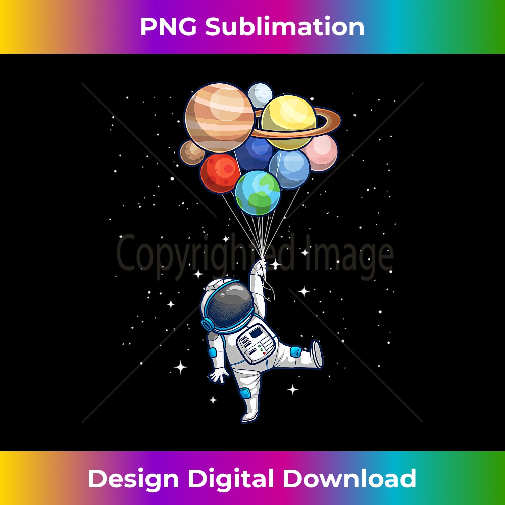 s Funny Astronaut With Planets In Hand Spaceman 1 - Elegant Sublimation PNG Download