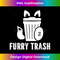 Furry Trash - Modern Sublimation PNG File
