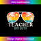School Teacher Off Duty Sunglasses Beach Sunset Summer  1 - High-Quality PNG Sublimation Download