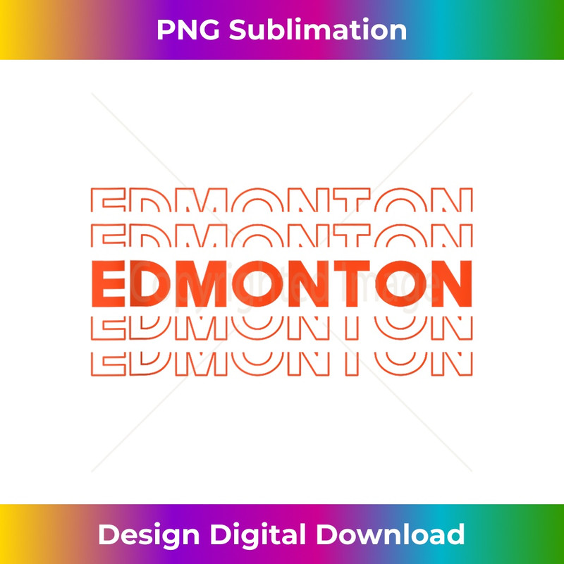 Edmonton - Sublimation-Ready PNG File
