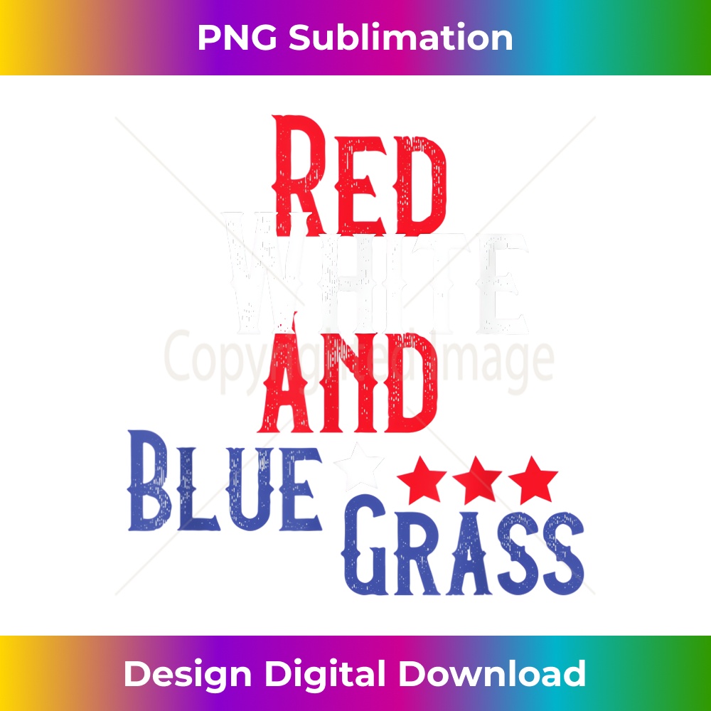 Bluegrass 4th of July T Musician - Exclusive Sublimation Digital File