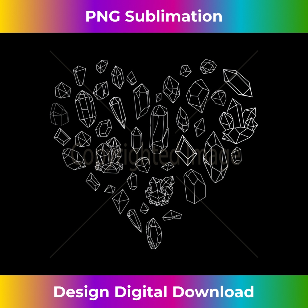 Rocks Heart Mineral Collector Geologist  1 - High-Resolution PNG Sublimation File