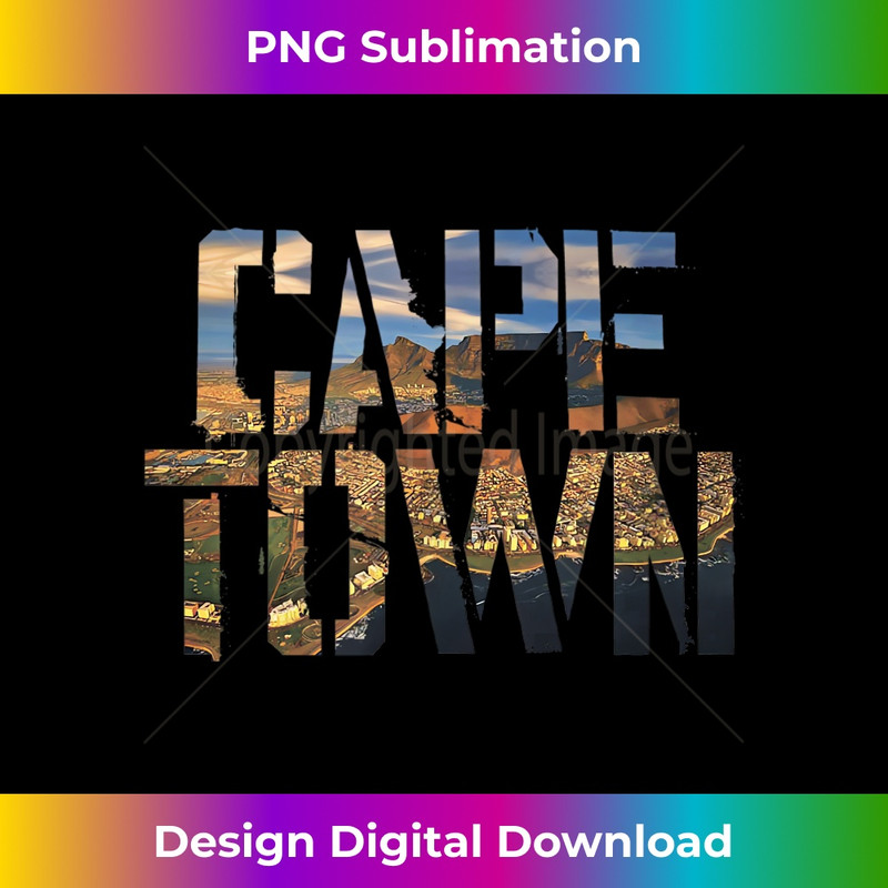 Cape Town South Africa t T tee - Modern Sublimation PNG File