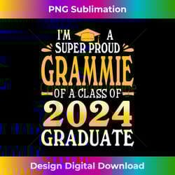 i'm a super proud grammie of a class of 2024 graduate - aesthetic sublimation digital file