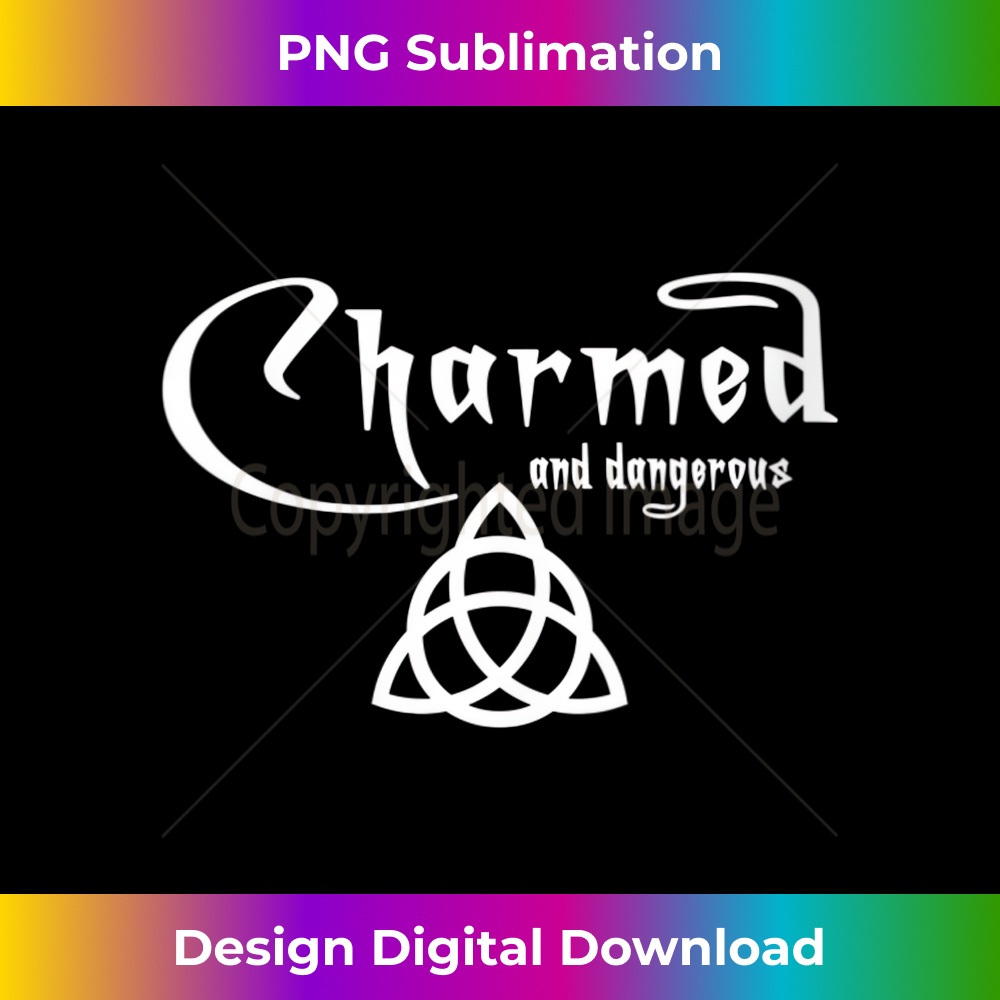 s Charmed and Dangerous Celtic Knot Triquetra Wiccan 1 - Professional Sublimation Digital Download