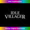 Wololo Idle Villager Real Time Strategy Game 1 - Unique Sublimation PNG Download