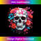 Breast Cancer Skull For Sugar Skull Pink Ribbon - Special Edition Sublimation PNG File
