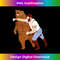 Guy Punching Bear - Stylish Sublimation Digital Download