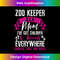 I'm a Zoo keeper AKA Mom - Vintage Sublimation PNG Download