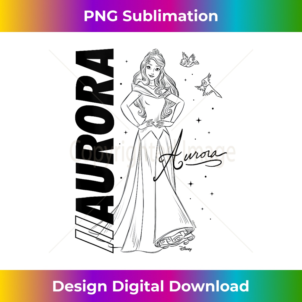Disney Princess - Autograph Aurora - Creative Sublimation PNG Download
