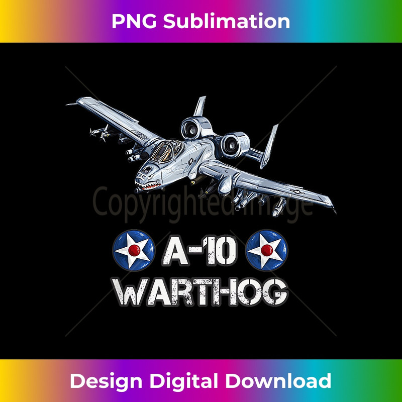 A-10 Warthog Military Aviation A-10 Thunderbolt - Instant Sublimation Digital Download