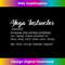 Teacher Yoga Instructor Definition 1 - Trendy Sublimation Digital Download