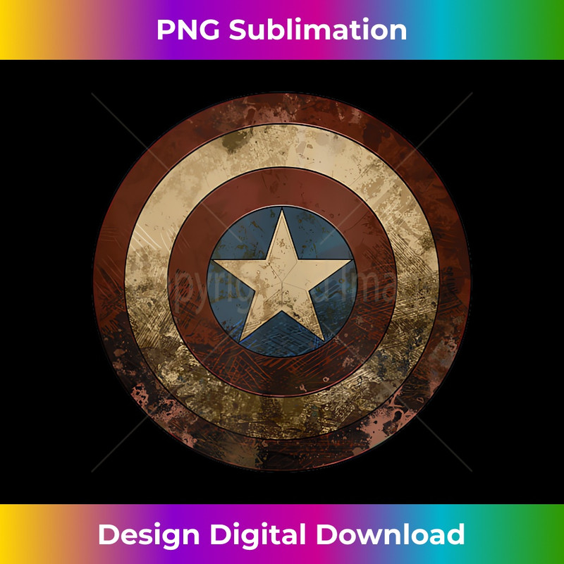 Marvel WHAT IFu2026 Zombie Captain America Shield 1 - Signature Sublimation PNG File