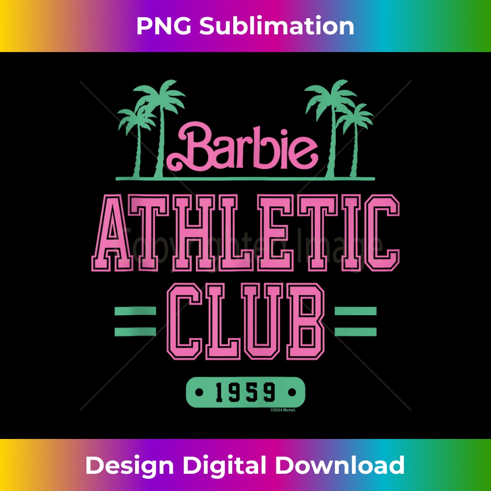 Barbie - Athletic Club 1959 Collegiate - Elegant Sublimation PNG Download