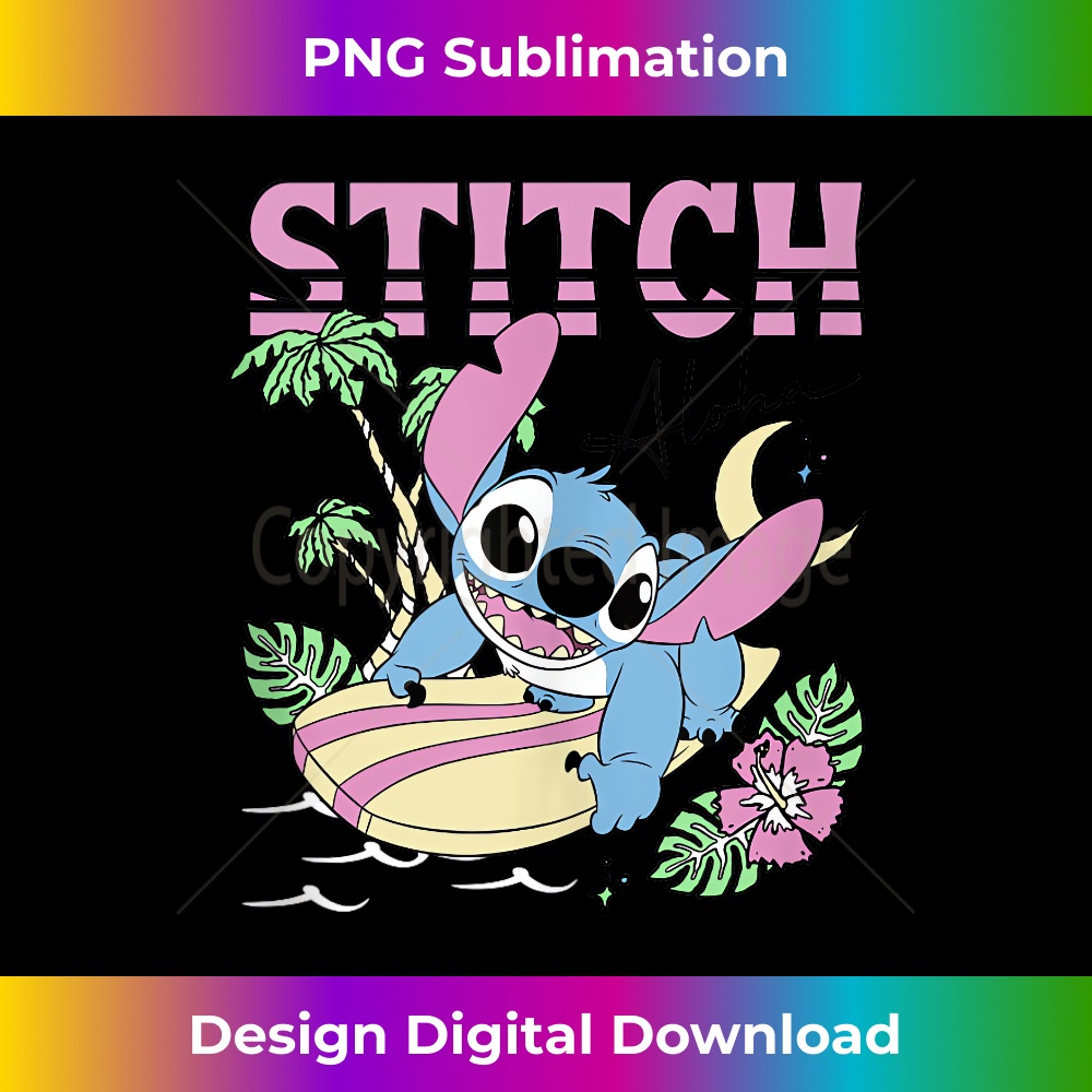 Disney Lilo & Stitch Aloha Surf - Exclusive Sublimation Digital File