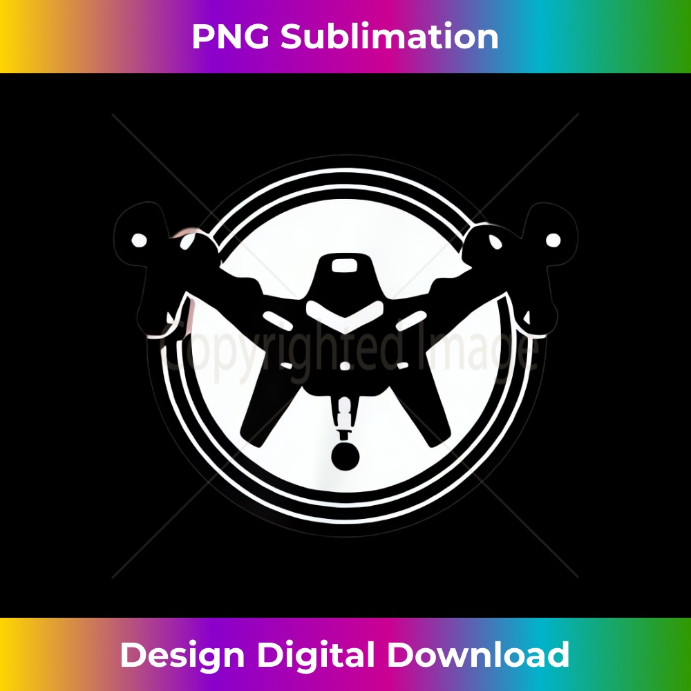 Drone Swarm UAV RPV Team Pilot Art Ukraine Patch - Decorative Sublimation PNG File