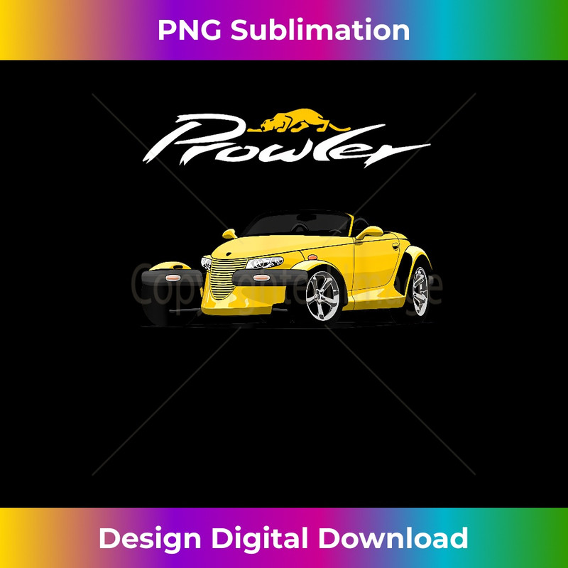 Plymouth prowler muscle cars 1 - Decorative Sublimation PNG File