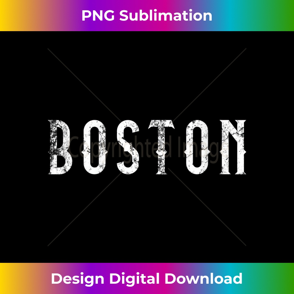 s Vintage Boston Massachusetts Distressed Apparel 1 - Exclusive Sublimation Digital File