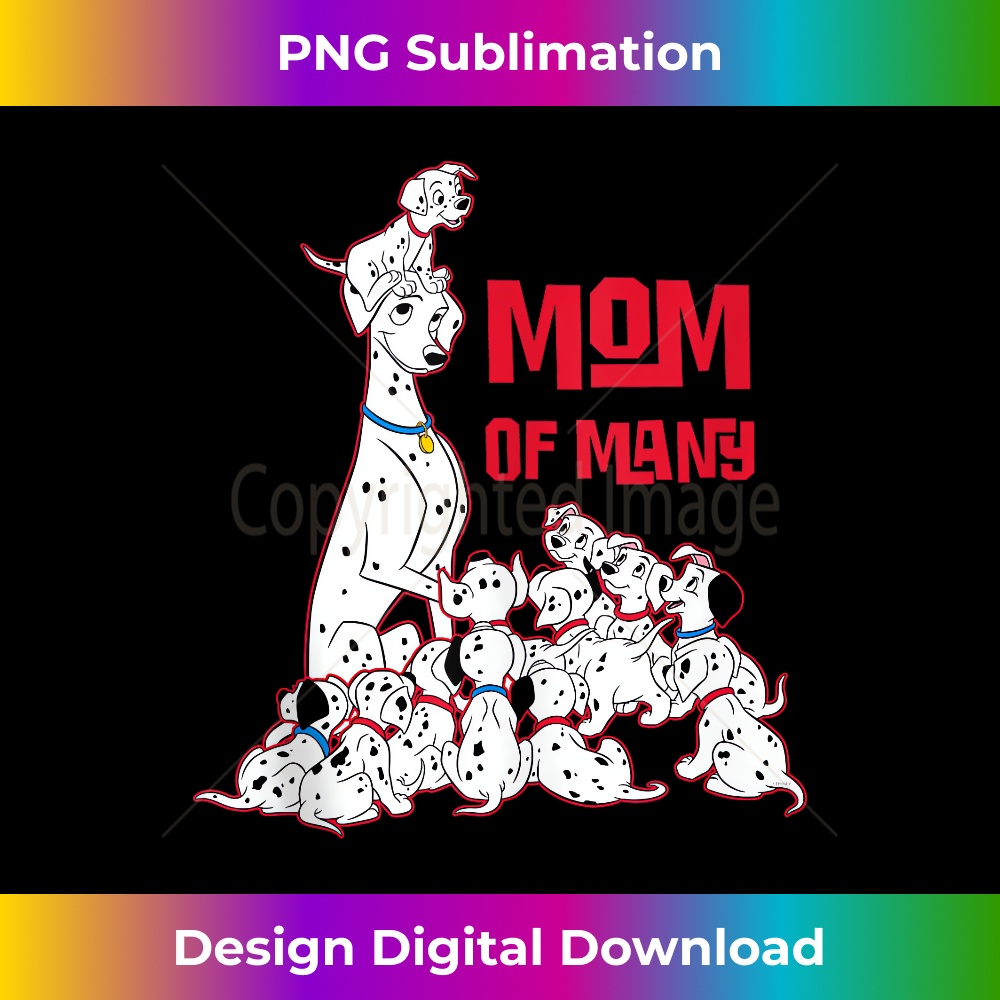 Disney 101 Dalmatians Perdita Mom of Many - Stylish Sublimation Digital Download
