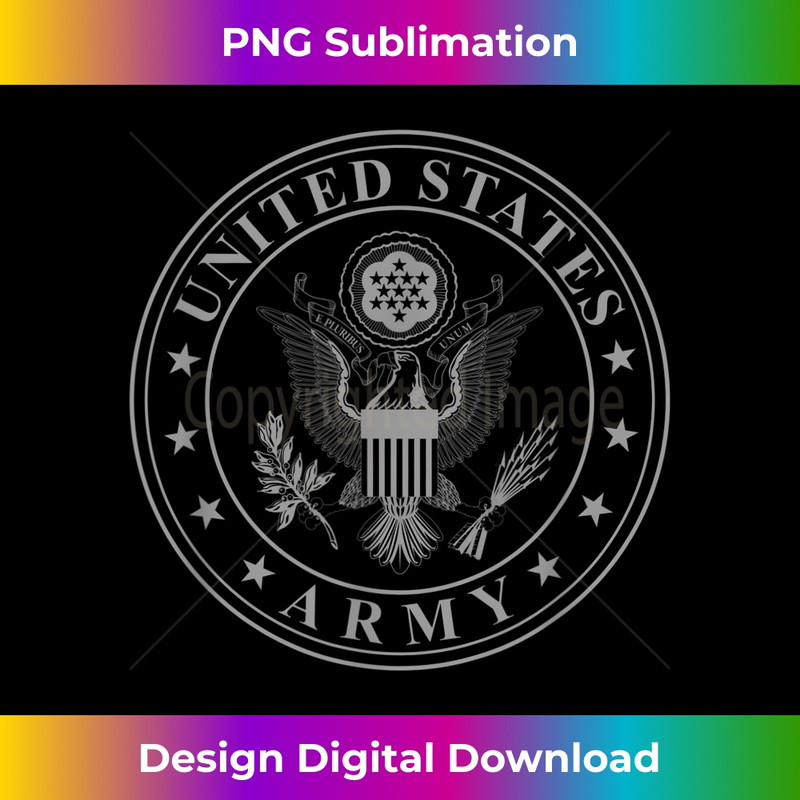 UNITED STATES ARMY STEALTH LOGO 1 - PNG Sublimation Digital Download