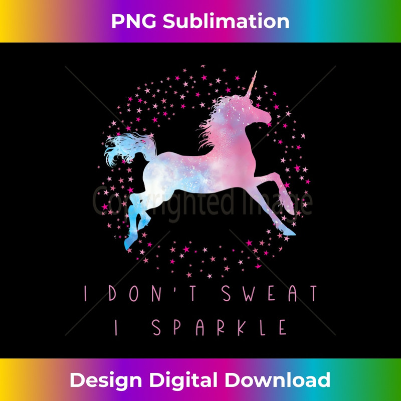 s I Don't I Sparkle Unicorn Workout & Fitness  1 - Modern Sublimation PNG File