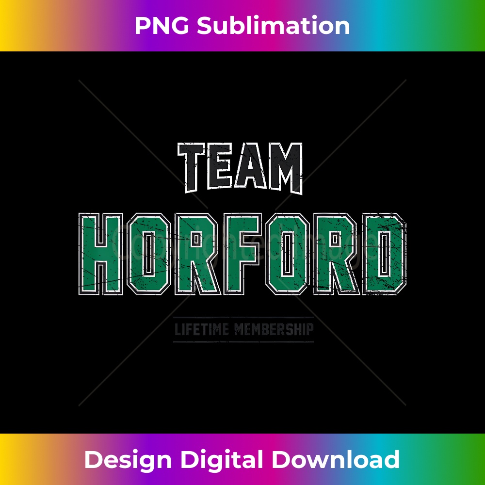 Distressed Team Horford Proud Family Surname Last Name - PNG Transparent Digital Download File for Sublimation