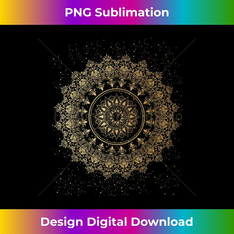 s Mandala Circle Mandala 1 - Unique Sublimation PNG Download