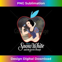disney princess - snow white apple silhouette
