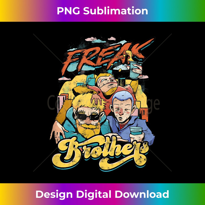 Freak Brothers - smoking - Professional Sublimation Digital Download