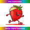 Happy running Strawberry for Sports Fans - Unique Sublimation PNG Download