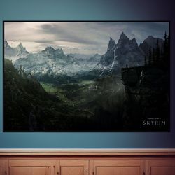 the legend of zelda poster, canvas wall art, rolled canvas print, canvas wall print, game poster
