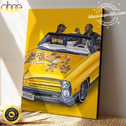 snoop doggs 2023 uk tour music canvas poster