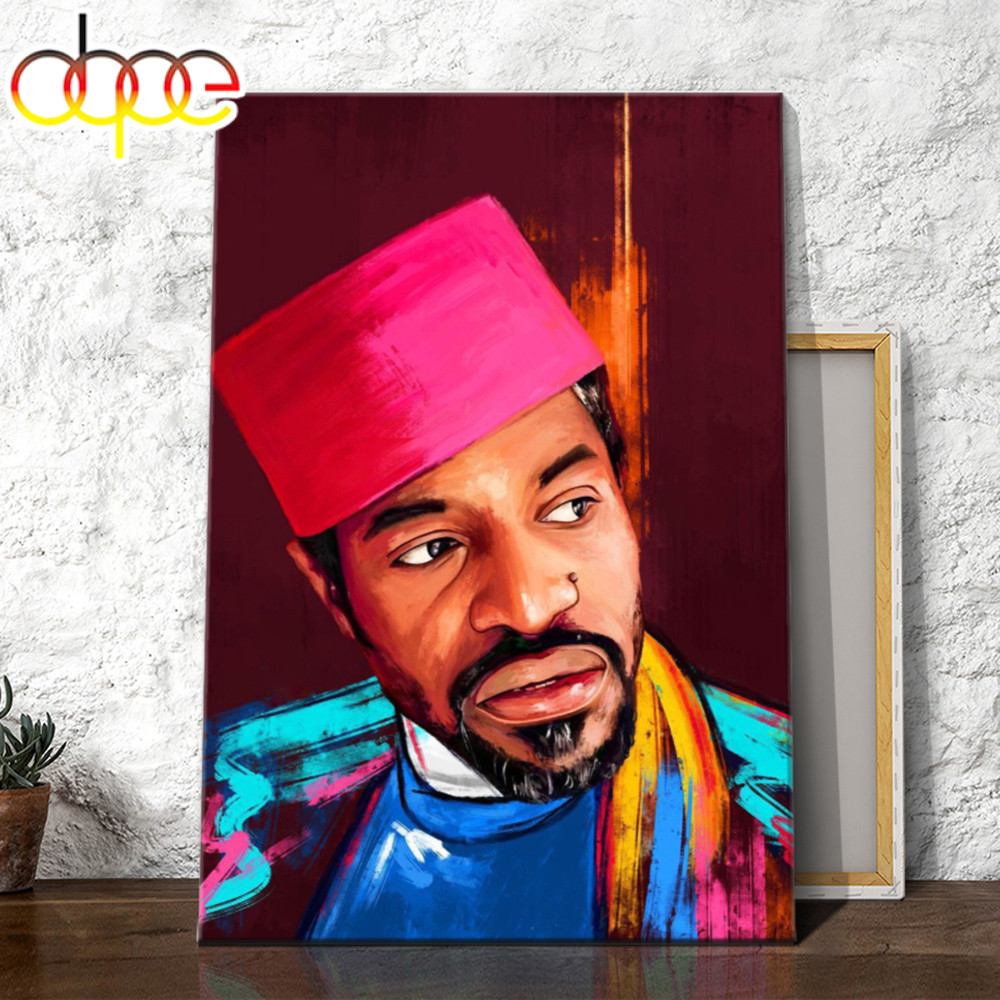 André 3000 Artwork Poster Canvas.jpg