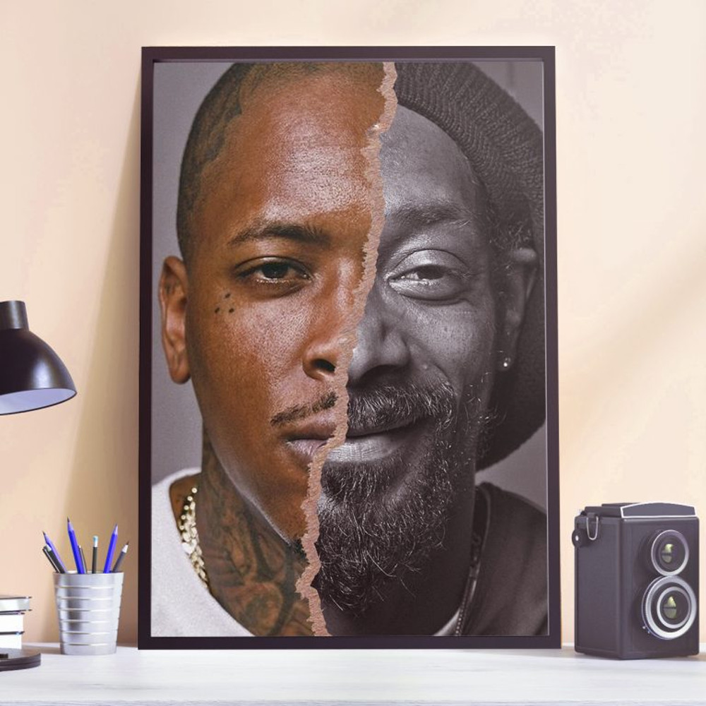 André 3000 And Snoop Dogg Poster Canvas.jpg