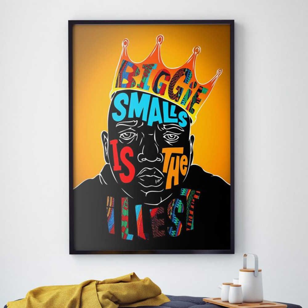 Biggie Smalls Is The Illest Poster Canvas.jpg