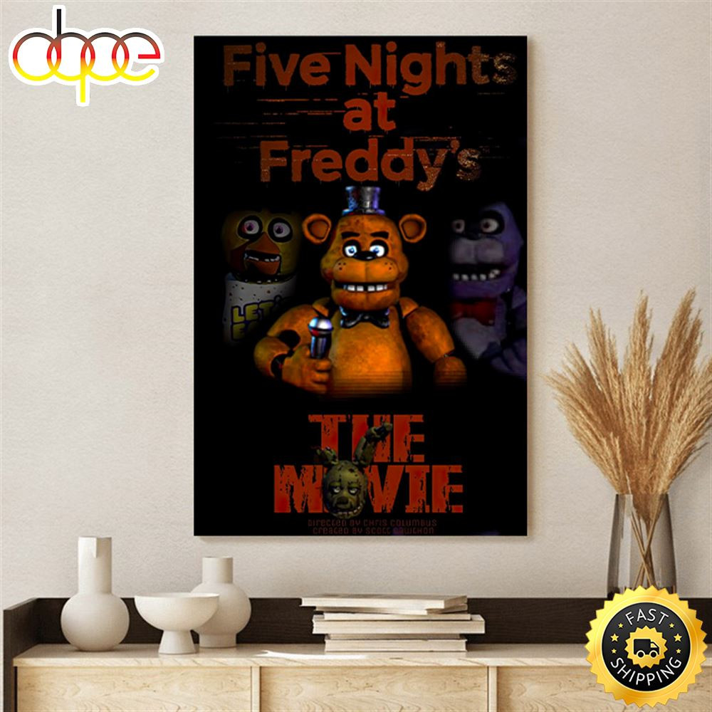 Five Night At Freddy’s Game Canvas Poster.jpg