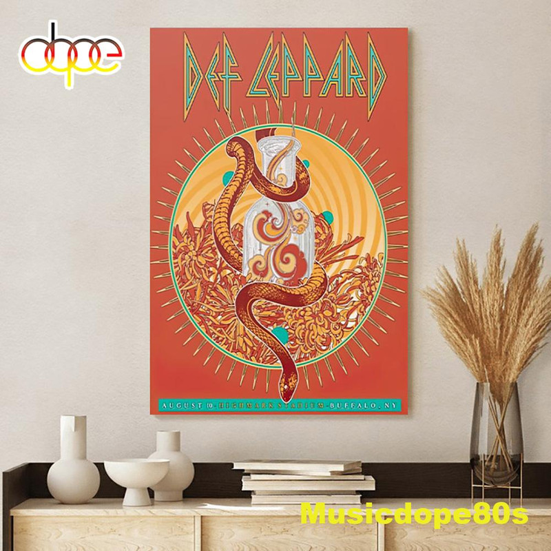 Def Leppard Tour 2022 Buffalo Canvas Poster.jpg