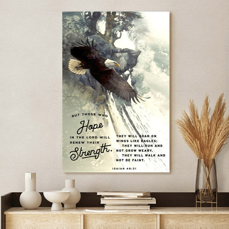 But Those Who Hope In The Lord Poster Canvas.jpg