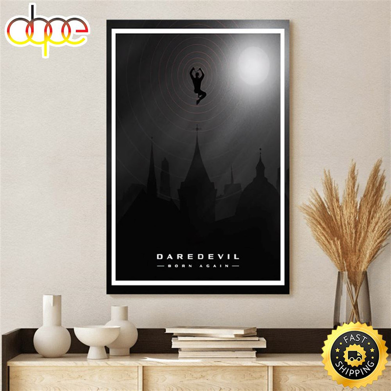 Daredevil Born Again New Season Poster Canvas.jpg